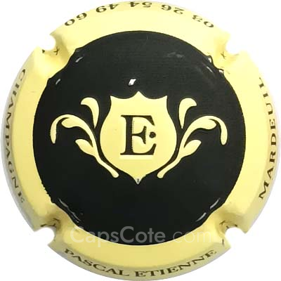 Capsule Noir mat, contour jaune