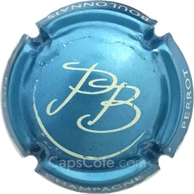 Capsule Bleu pâle métallisé et crème