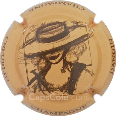 Capsule c-Champenoise, orange et marron