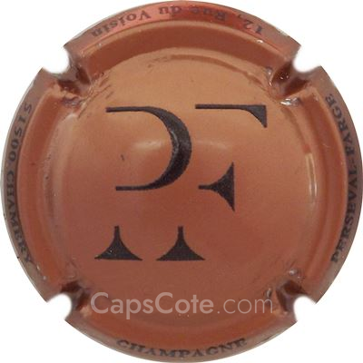 Capsule Marron métallisé et noir