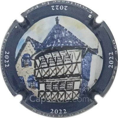 Capsule 2022, Maison, contour bleu, N°--/360