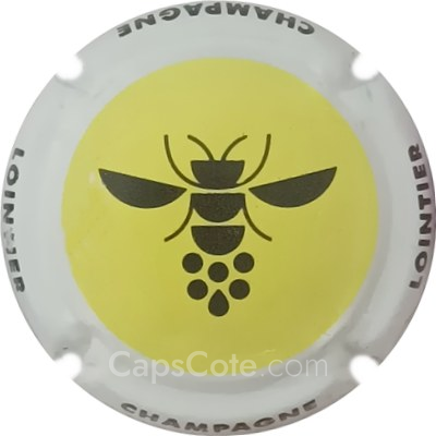 Capsule Jaune er noir, contour blanc