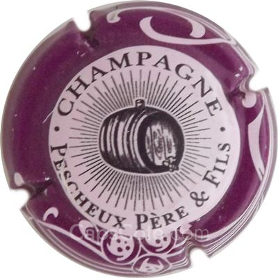 Capsule Rose pâle, contour sparflex violet
