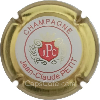 Capsule Contour or, lettres rouges