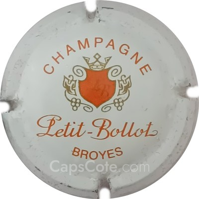Capsule Blanc, écriture orange