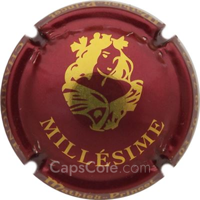 Capsule Bordeaux et or
