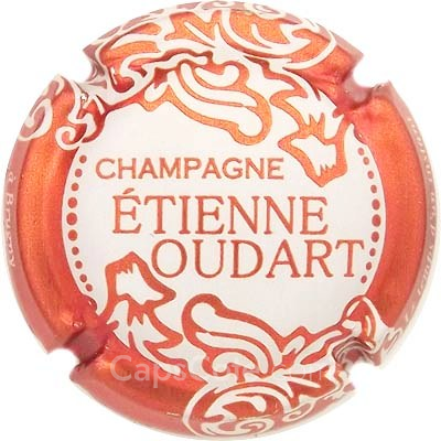 Capsule Marron, contour blanc