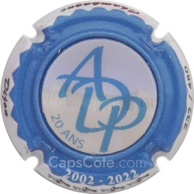 Capsule 3b - Holographie, contour bleu, N°---/480