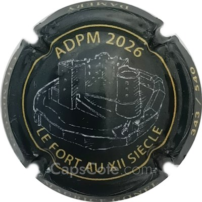Capsule 2026, Noir, blanc et or, N°---/540