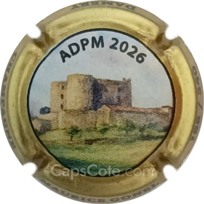 Capsule 2026, Polychrome, contour or, N°---/540