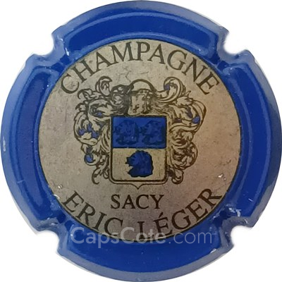 Capsule Contour bleu, or mat