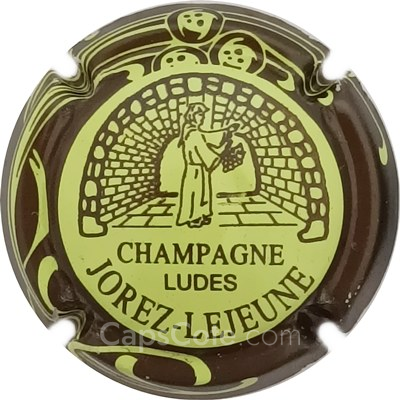 Capsule Vert-jaune, contour marron sparflex