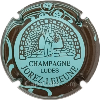 Capsule Bleu pâle, contour marron sparflex