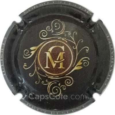 Capsule Marron foncé, or et centre marron