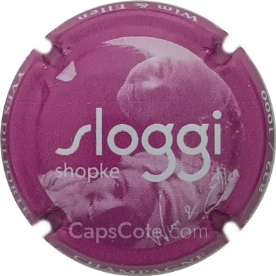 Capsule Sloggi, fond rose, N°----/1000