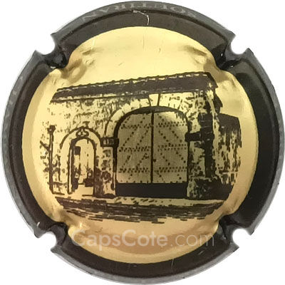 Capsule Or, contour noir