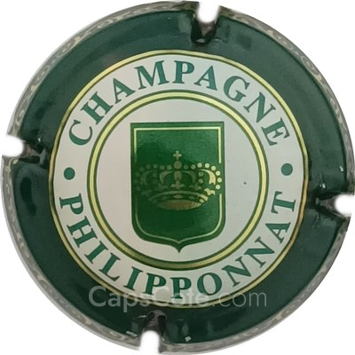 Capsule Ecusson vert et or, Ctr vert