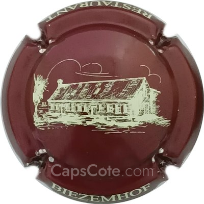 Capsule Bordeaux foncé et crème