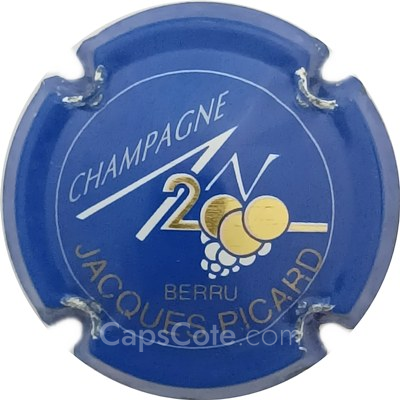 Capsule An 2000, fond bleu