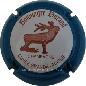 Capsule Cerf, contour bleu