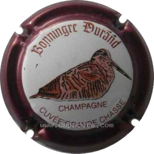 Capsule Bécasse, contour marron