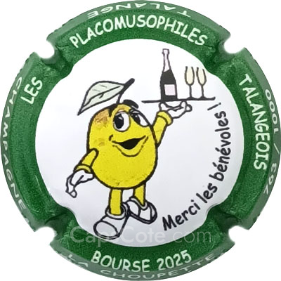 Capsule Bourse 2025, Contour vert, N°----/1000