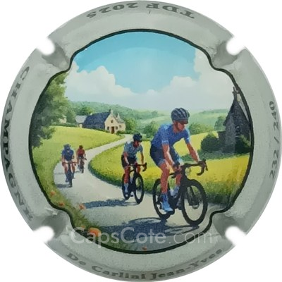 Capsule Cyclisme, Tour de france 2025, Ctr gris, N°---/240