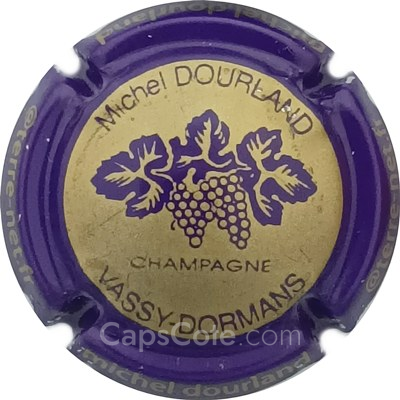 Capsule Or, contour violet foncé