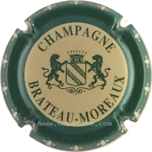 Capsule Crème, contour vert