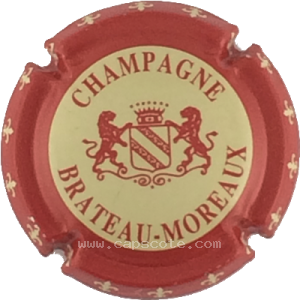 Capsule Crème, contour rouge