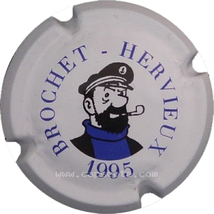 Capsule Cuvée Capitaine Haddock 1995