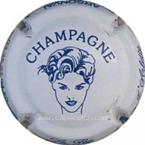 Capsule Visage blanc et bleu foncé