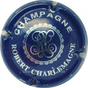 Capsule Bleu foncé et argent, points reliant les liserets, grand G