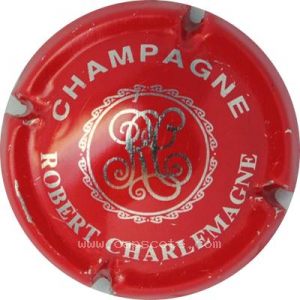 Capsule Rouge et argent, points séparant les liserets, grand G