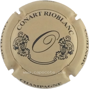 Capsule Creme et noir - inscription sur contour