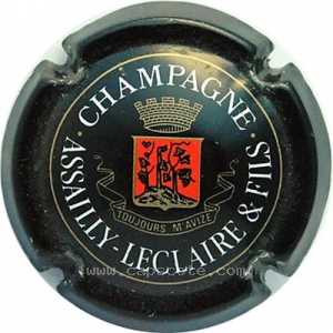 Capsule Noir, or-jaune, rouge lettres or, verso or