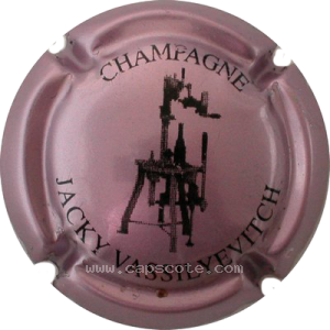 Capsule Rosé violacé et noir