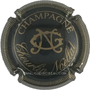 Capsule Noir et or, striée