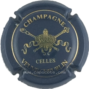 Capsule Bleu et or, grand dessin, petites lettres