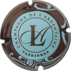 Capsule Bleu pâle, contour marron