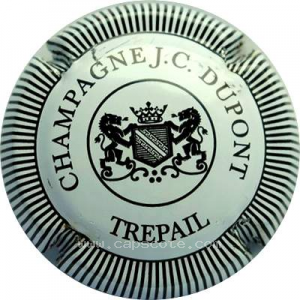 Capsule Blanc, ctr strié, lettres fines