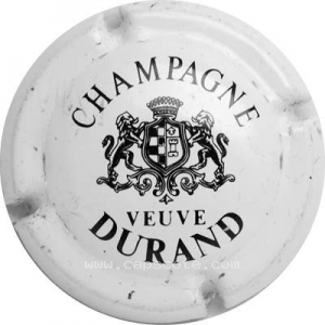 Capsule Champagne en grand fin, écusson entouré de traits fins