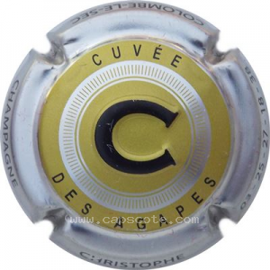 Capsule Cuvée des agapes, contour métal
