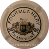 Capsule Fourmet - Hery  Crème noir et or (blason bas)