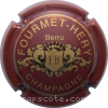 Capsule Fourmet - Hery  Bordeaux, or et noir