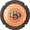 Capsule Baillet Denis Orange, contour noir