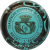 Capsule Coustheur Beaudouin Fond bleu, contour marron