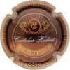 Capsule Coutelas hubert Marron, lettres fantaisies, striée