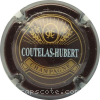 Capsule Coutelas hubert Marron, lettres droites