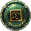 Capsule Couvreur Yves Fond vert foncé, striée